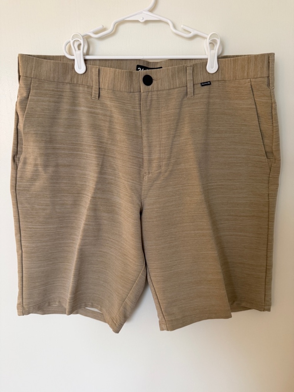 Men’s Beige Hurley Hybrid Shorts